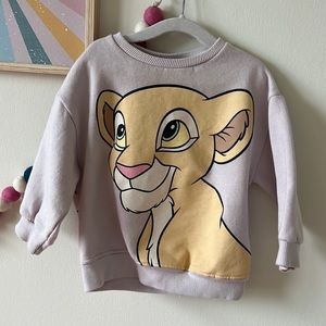ZARA lion king sweater